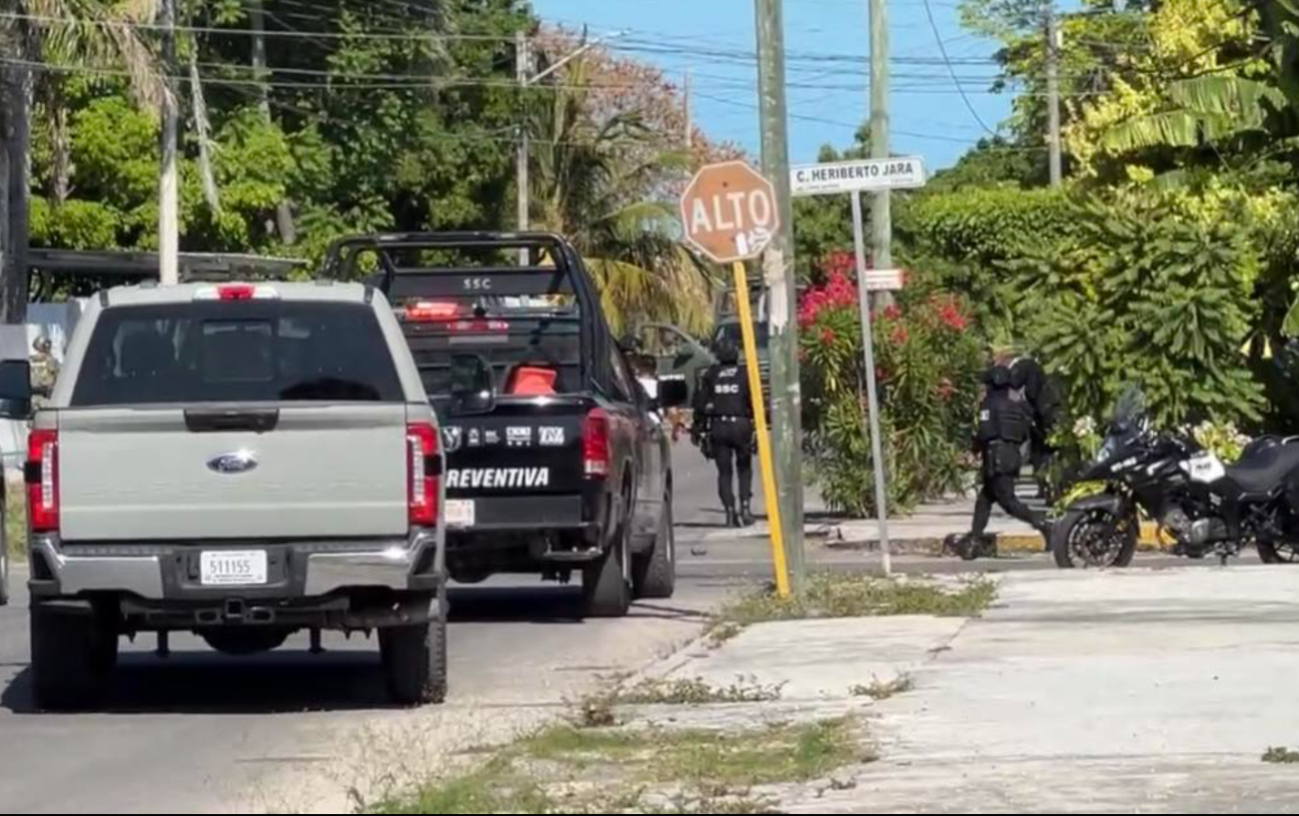 Persecución y balacera en Chetumal cobra la vida de un civil y deja a tres policías lesionados