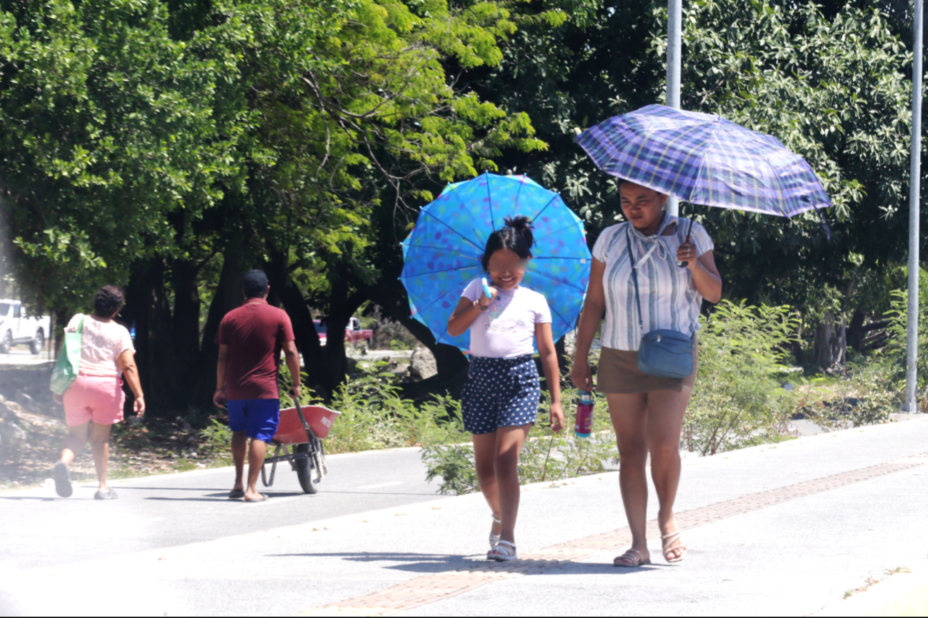 Calor continuará en Quintana Roo: Se esperan temperaturas superiores a los 35°
