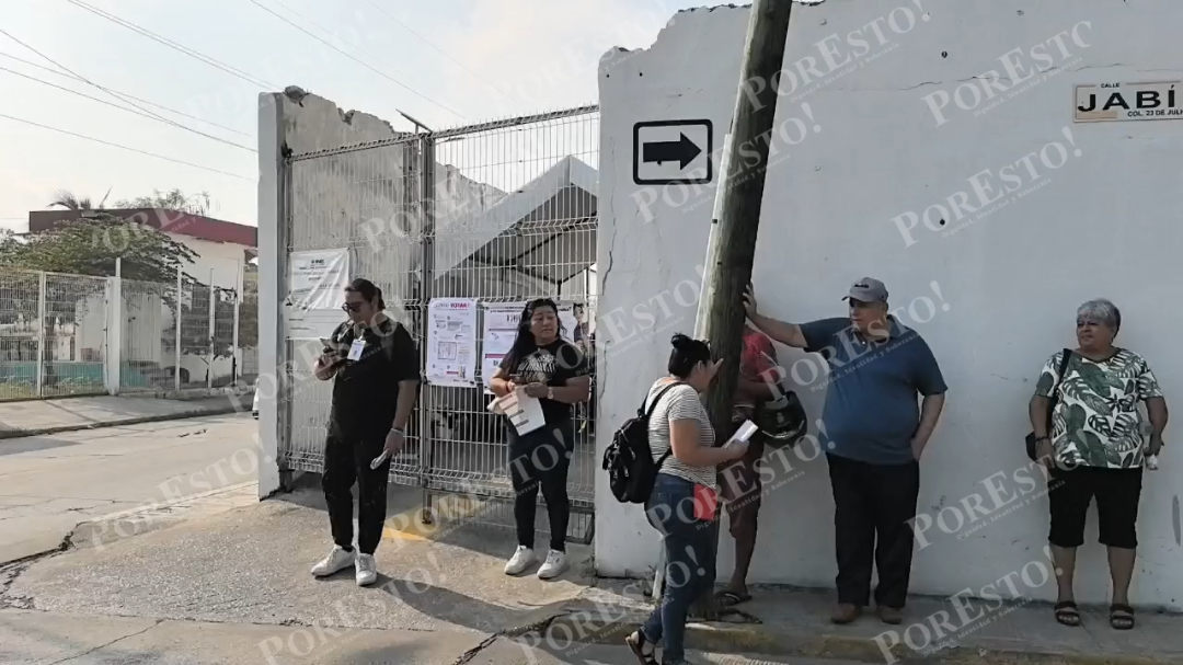 Retrasos en instalación de casillas marcan inicio de jornada electoral en Ciudad del Carmen