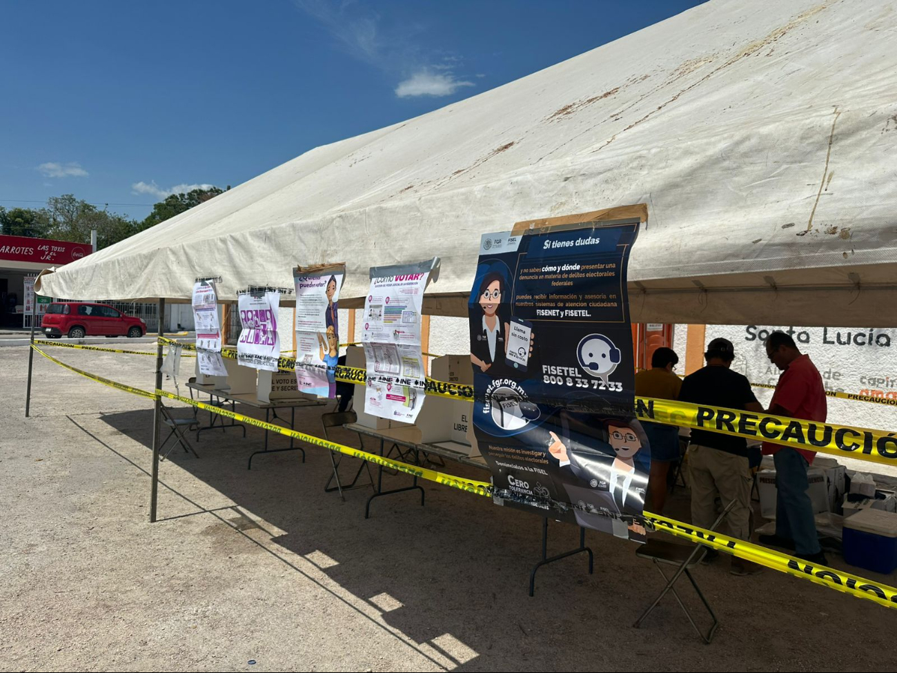 Elecciones judiciales toma fuerza; ni el calor extremo detuvo las votaciones en Campeche y Escárcega
