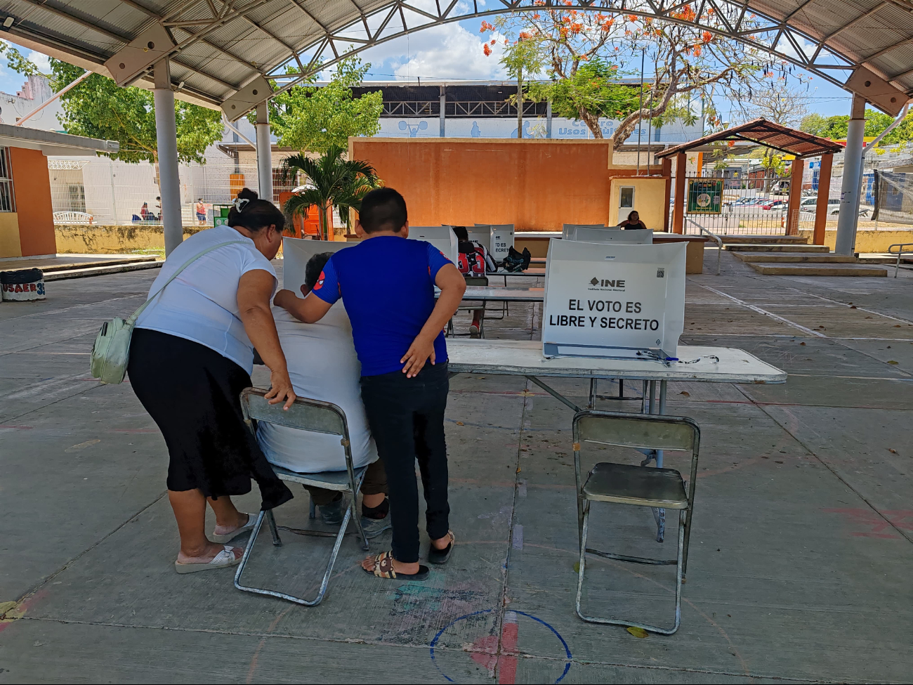 Votación en Samulá Votación en Samulá