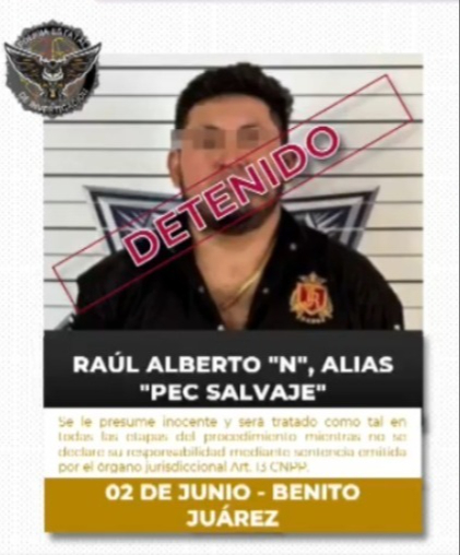 Tras detención de “El Pec Salvaje”, confirman su  relación con homicidios en Cancún 