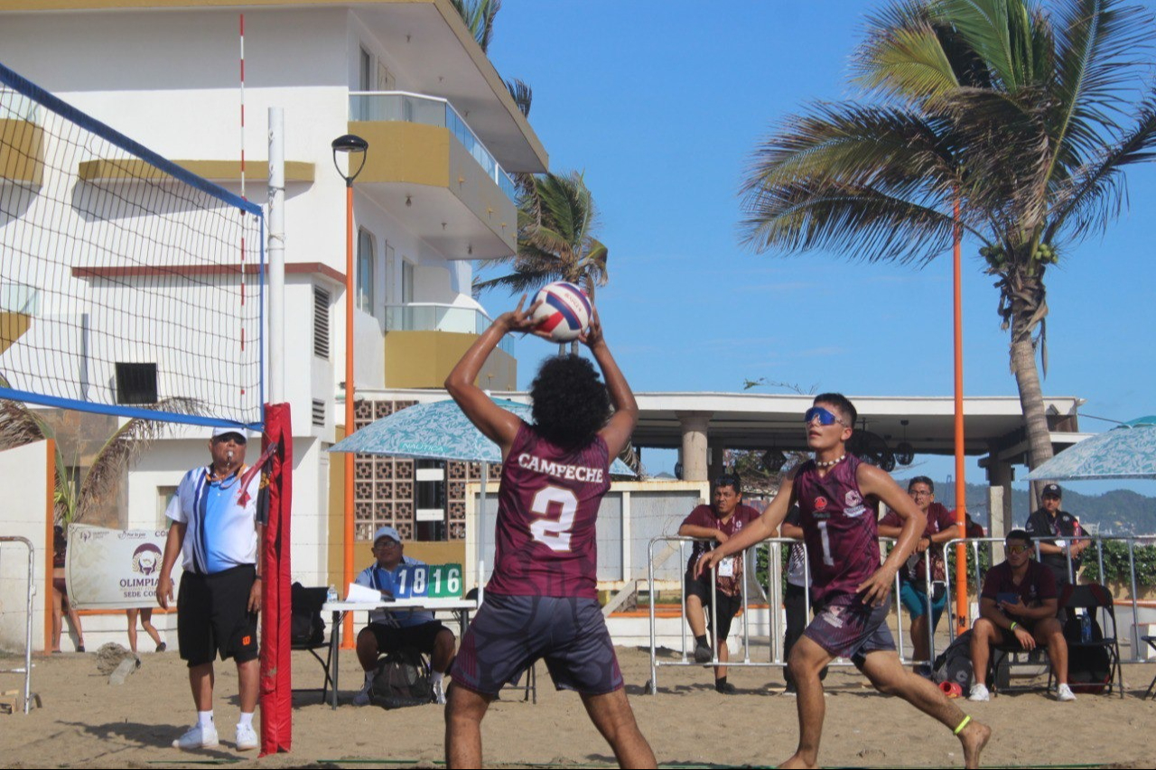 Voleibolistas campechanos arrancan con altibajos en la Olimpiada Nacional Voleibolistas campechanos arrancan con altibajos en la Olimpiada Nacional