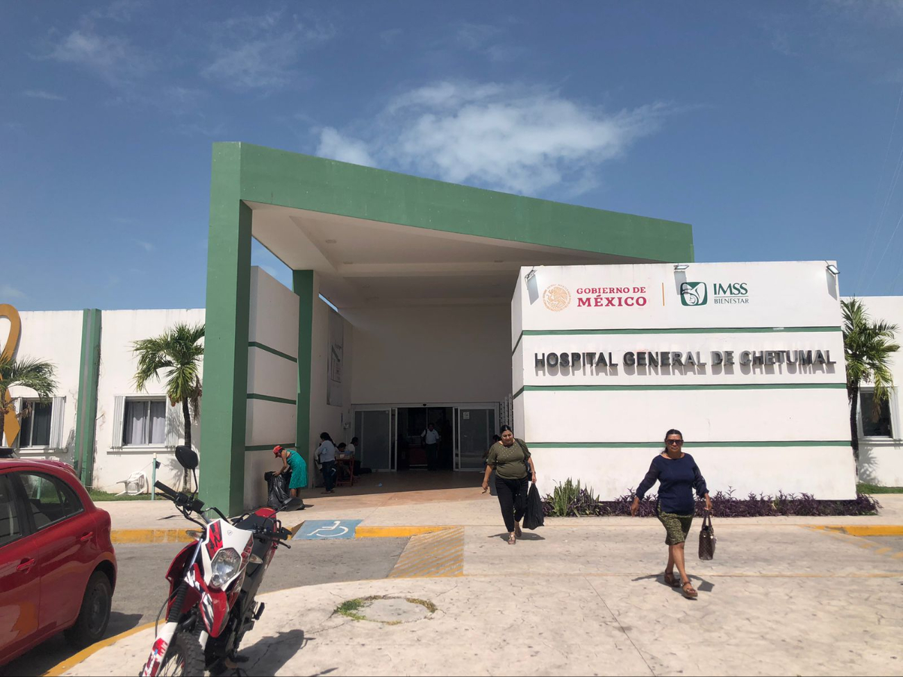 El Hospital General de Chetumal se vio muy afectado por la situación. El Hospital General de Chetumal se vio muy afectado por la situación.