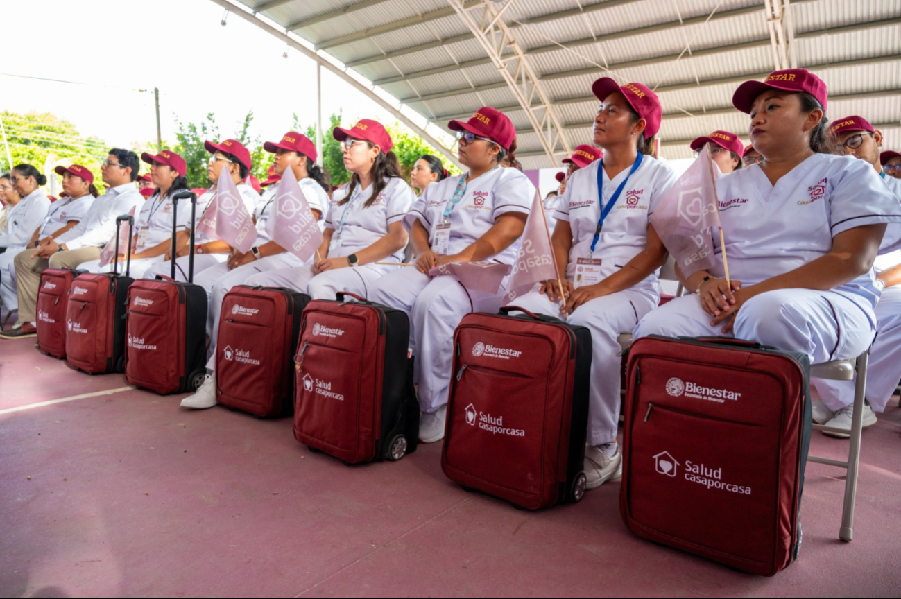 Campeche se une al programa “Salud Casa por Casa”: 169 servidores atenderán a 100 mil ciudadanos  