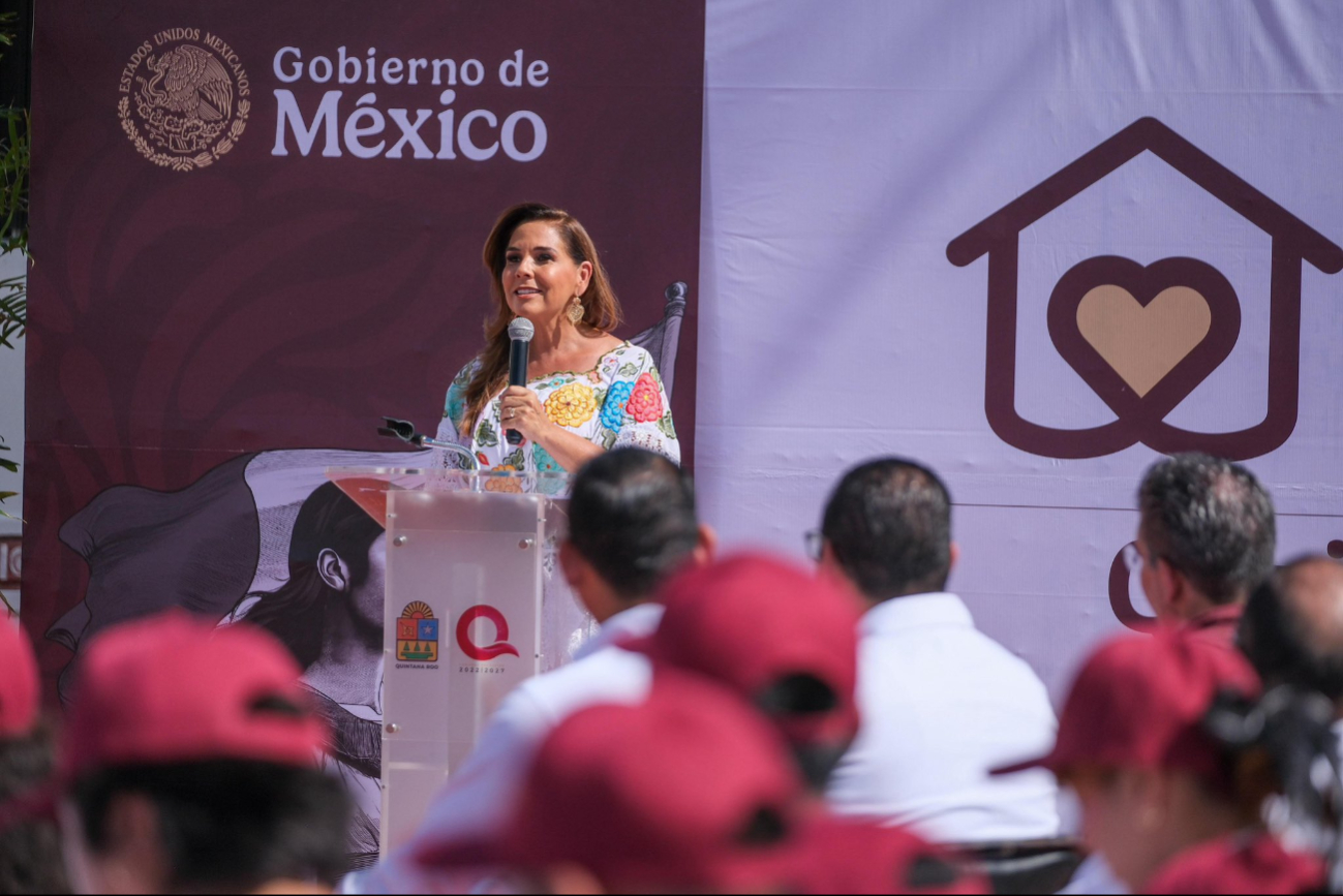 Mara Lezama, gobernadora de Quintana Roo, se suma al  arranque del programa Salud  Casa por Casa