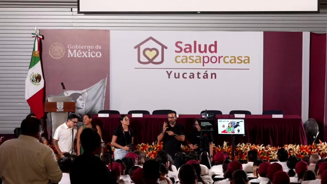 Joaquín Díaz Mena encabeza el inicio del programa Salud Casa por Casa en Yucatán
