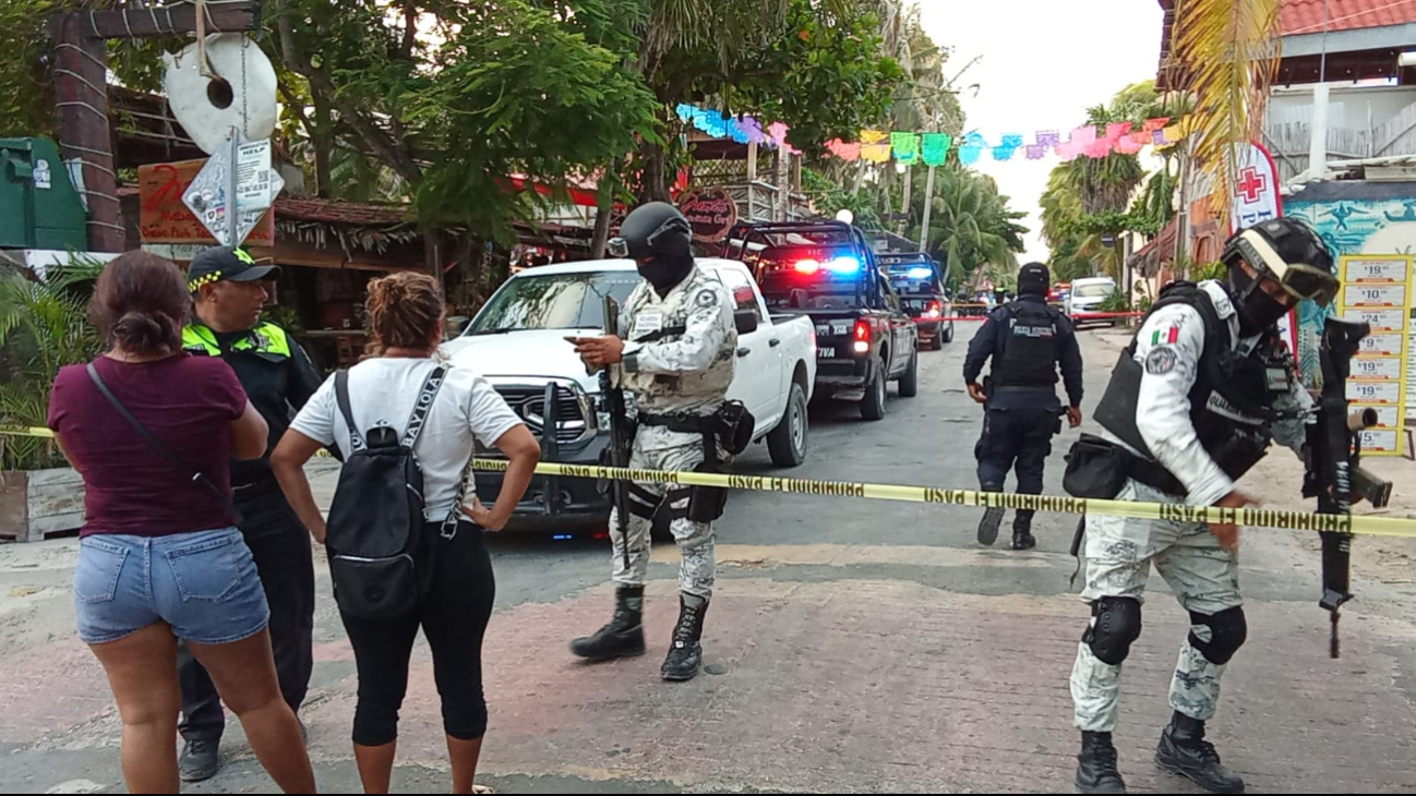 Policía y Guardia Nacional acordonaron el área; SEMEFO hizo el levantamiento. Policía y Guardia Nacional acordonaron el área; SEMEFO hizo el levantamiento.