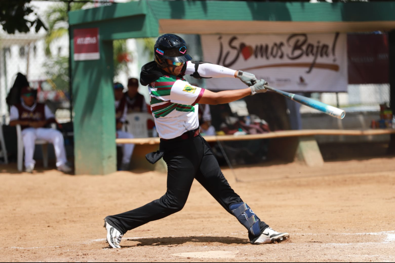 Equipo de softbol de Baja California aplasta al yucateco en la Olimpiada Nacional 2025