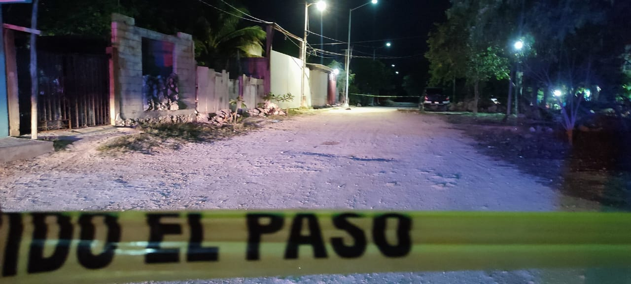 Disparan  a una mujer y la abandonan en Colonia Nueva de Playa del Carmen