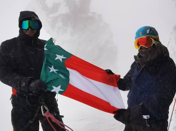 Yucateco de altura: Patricio Lubcke conquista la cima de otra montaña, esta vez en Italia  