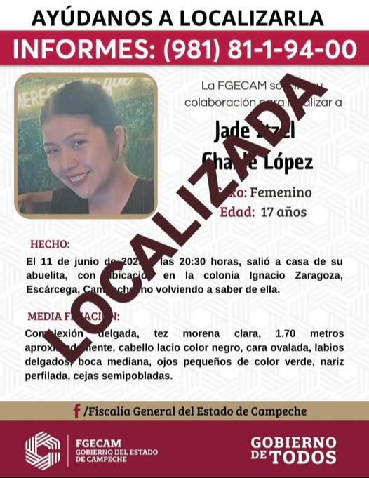 Encuentran a adolescente reportada como desaparecida en la Ignacio Zaragoza Encuentran a adolescente reportada como desaparecida en la Ignacio Zaragoza