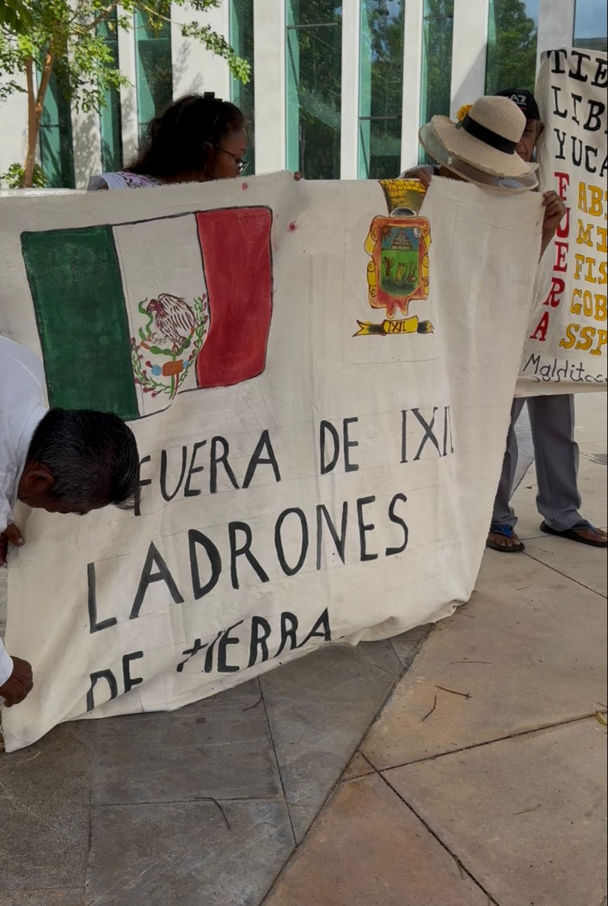 José Cobá, alcalde de Ixil, ni siquiera está al tanto de una disputa de tierras ejidales