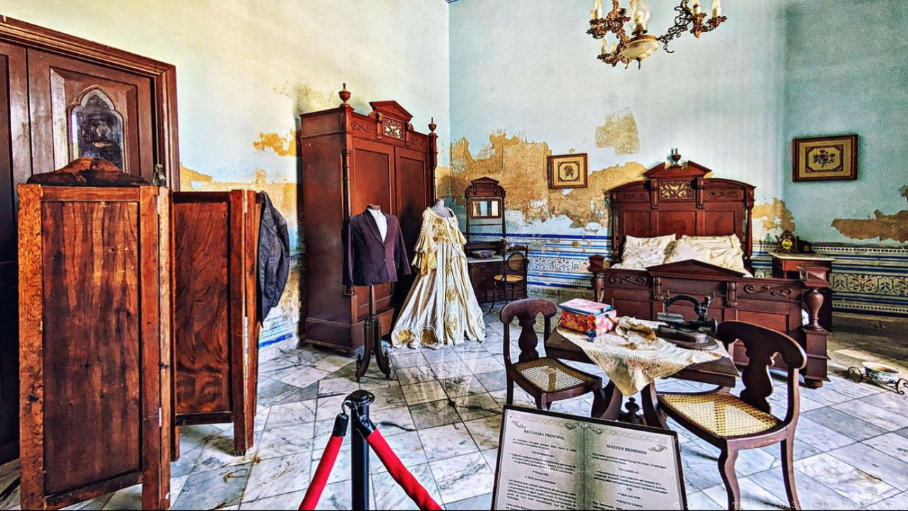 La Casa No. 6, ubicada en el Centro Histórico de Campeche, representa la vida aristocrática del siglo XIX.