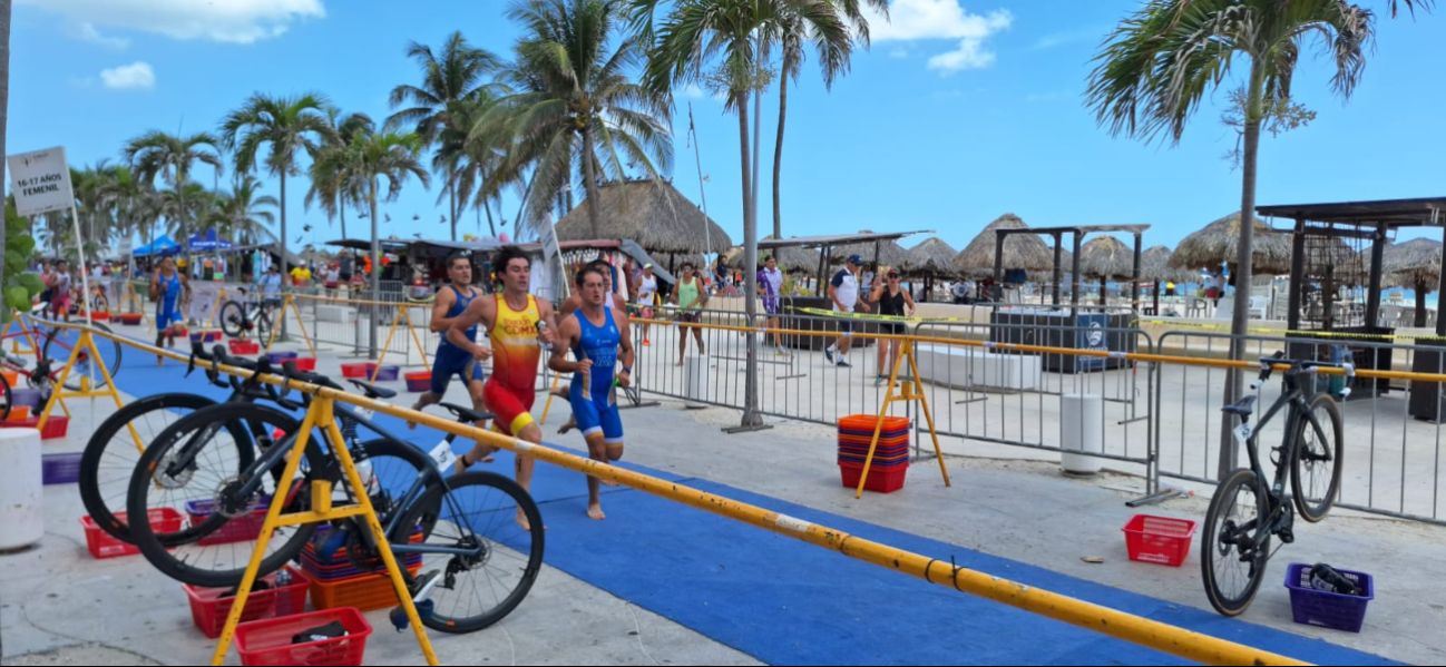 Delegación yucateca queda fuera del top 10 en el triatlón  de la Olimpiada Nacional 