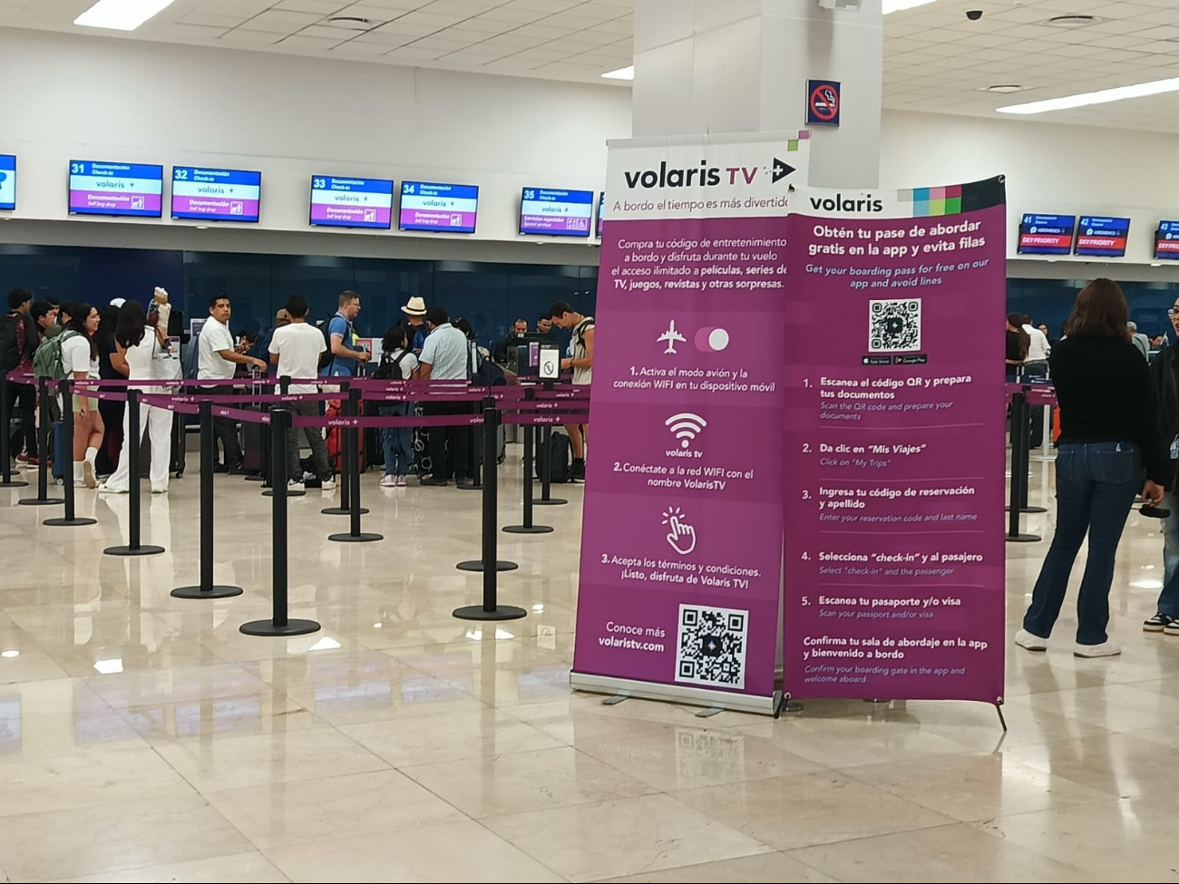 En la jornada matutina se registró tráfico constante, con operaciones nacionales e internacionales a destinos como Miami, La Habana y Houston. En la jornada matutina se registró tráfico constante, con operaciones nacionales e internacionales a destinos como Miami, La Habana y Houston.