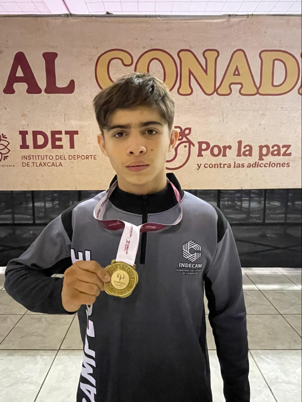    Campeche brilla en lucha libre: Ángel Quintal conquista oro en la Olimpiada Nacional Conade 2025