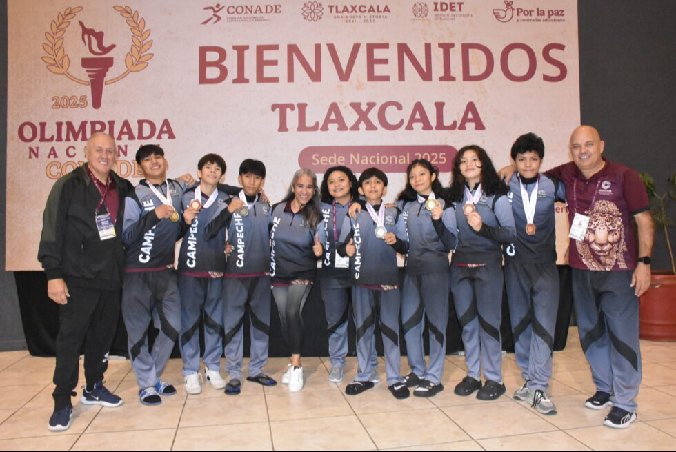 Campeche arrasa con 7 medallas en judo en los Juegos Nacionales Conade 2025    celebrado en Tlaxcala