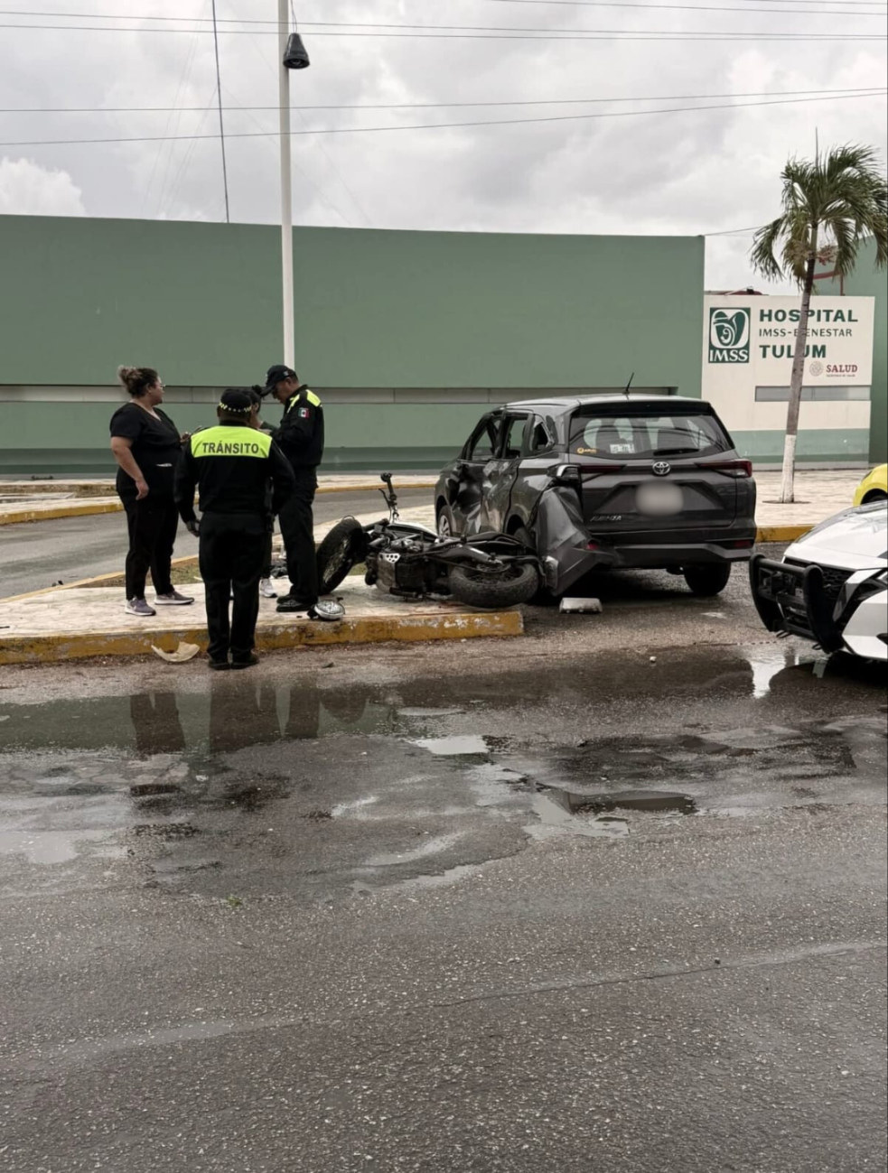 El pronostico del conductor responsable fueron posibles fracturas en las extremidades El pronostico del conductor responsable fueron posibles fracturas en las extremidades