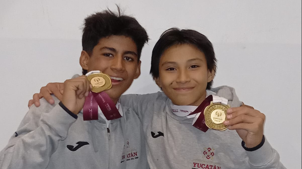 Emiliano Nájera y Sebastián Castro se colgaron la de oro para Yucatán Emiliano Nájera y Sebastián Castro se colgaron la de oro para Yucatán