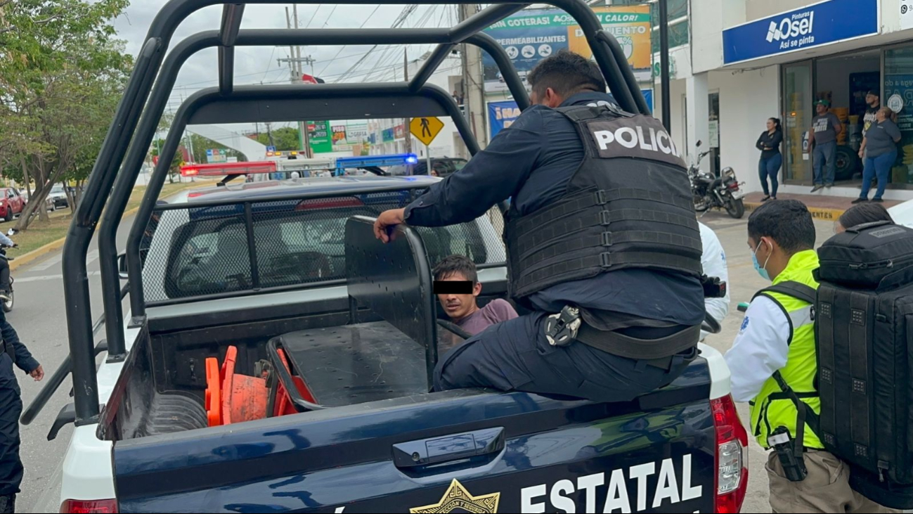 Hubo versiones de disparos; cuatro personas fueron aseguradas. Hubo versiones de disparos; cuatro personas fueron aseguradas.
