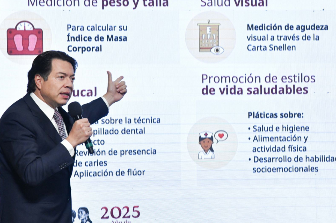 Mario Delgado Carrillo, secretario de Educación Pública