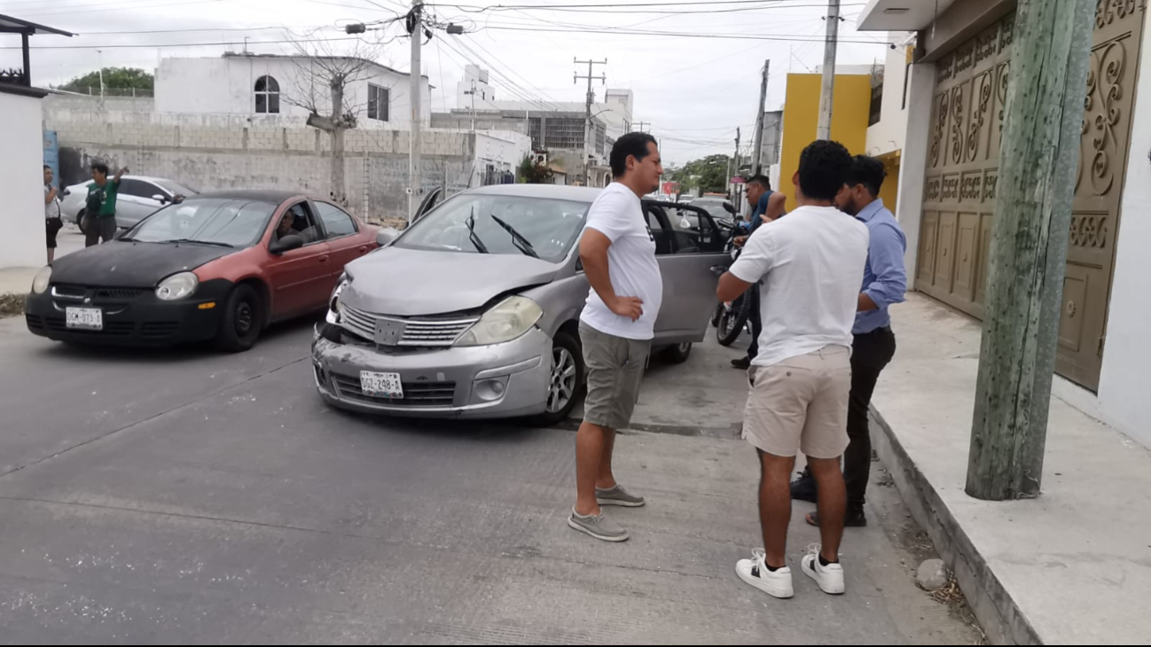 No respetó el alto y provocó accidente en la calle 70 No respetó el alto y provocó accidente en la calle 70