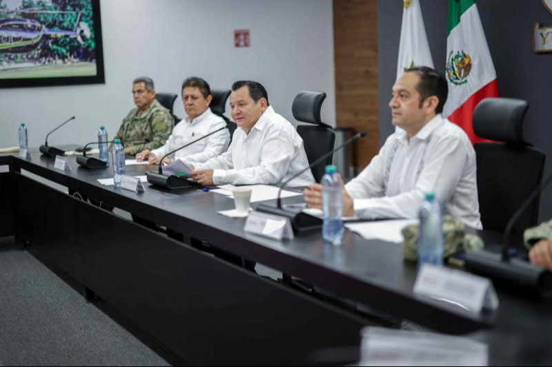 Coordinan acciones preventivas y de respuesta ante la temporada de lluvias y ciclones tropicales en Yucatán