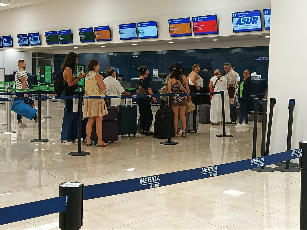 El Aeropuerto Internacional de Mérida no registra vuelos atrasados este miércoles El Aeropuerto Internacional de Mérida no registra vuelos atrasados este miércoles
