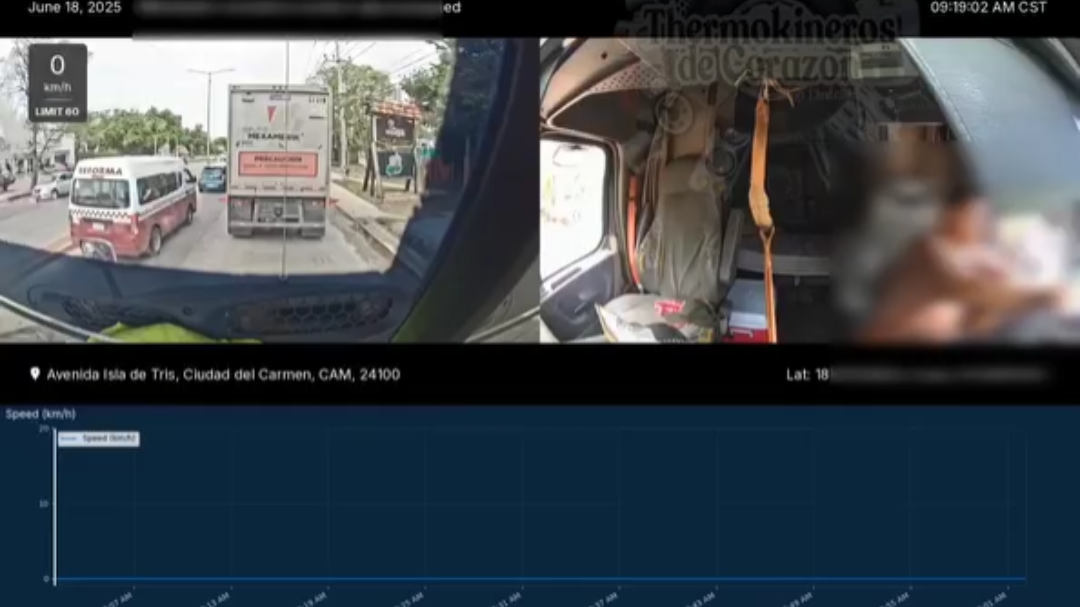 La publicación con fotos y video circula en redes sociales, y otros conductores afirman haber sido víctimas del mismo hombre.