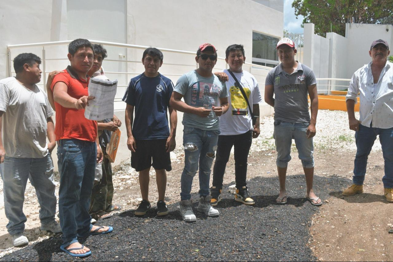 Obreros denuncian que empresa del C-5 en Campeche los dejó sin pago Obreros denuncian que empresa del C-5 en Campeche los dejó sin pago