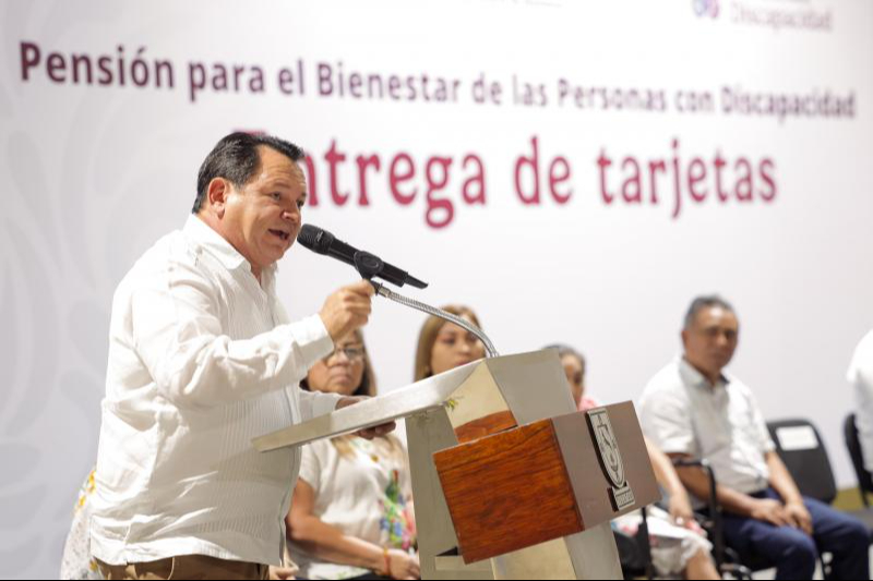 Pensión Bienestar de las Personas con Discapacidad beneficiará a más de 31 mil familias en Yucatán