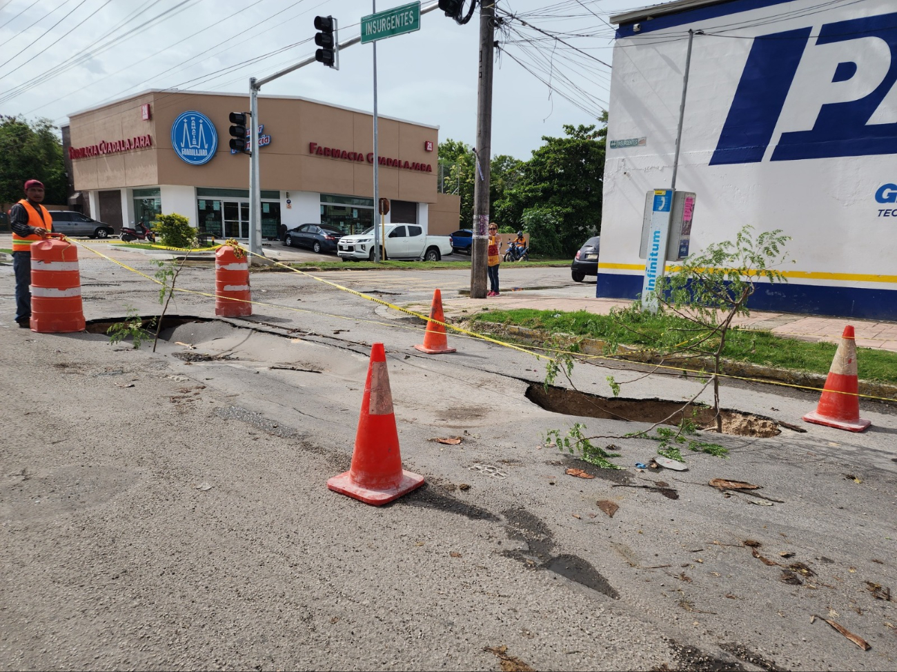 Existe la preocupación de que en la zona puedan ocurrir más accidentes Existe la preocupación de que en la zona puedan ocurrir más accidentes