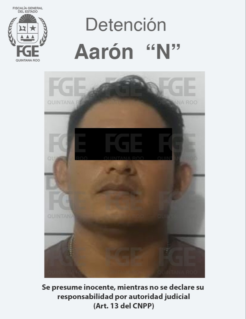 La aprehensión se llevó a cabo en el fraccionamiento Bosque Real de Chetumal