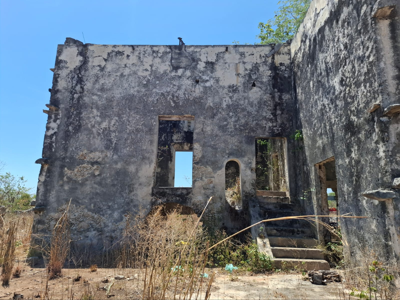 Exhaciendas coloniales en Campeche en riesgo de desaparecer por abandono 