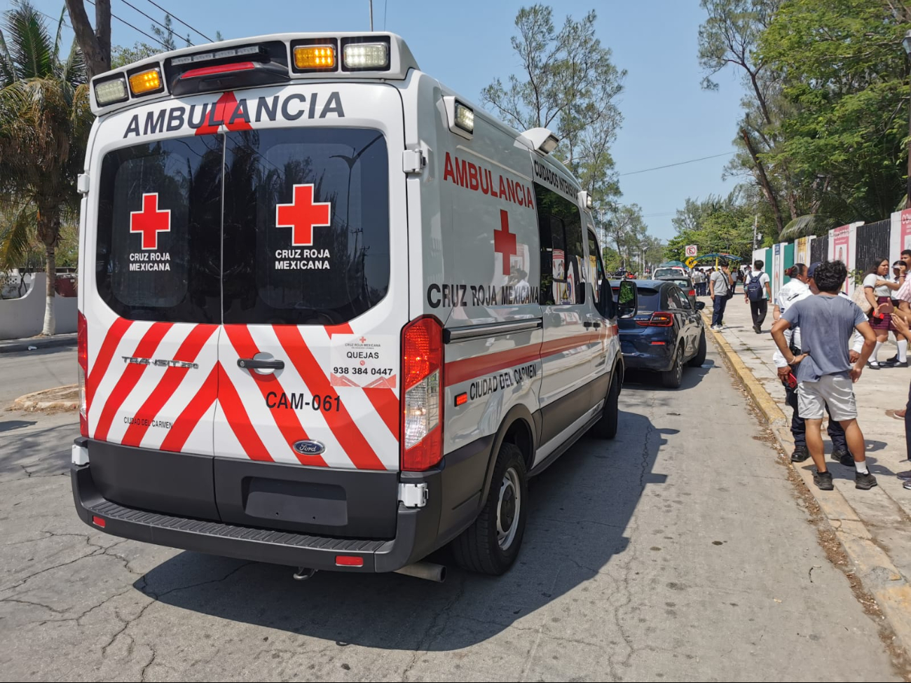 Accidente vial en Campeche: lesionado leve tras choque entre auto y moto Accidente vial en Campeche: lesionado leve tras choque entre auto y moto