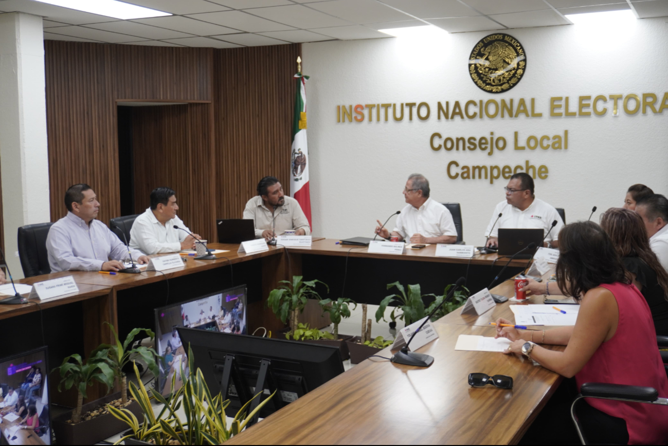 Elección Judicial: Así va el cómputo distrital en Campeche para ministraturas de la SCJN