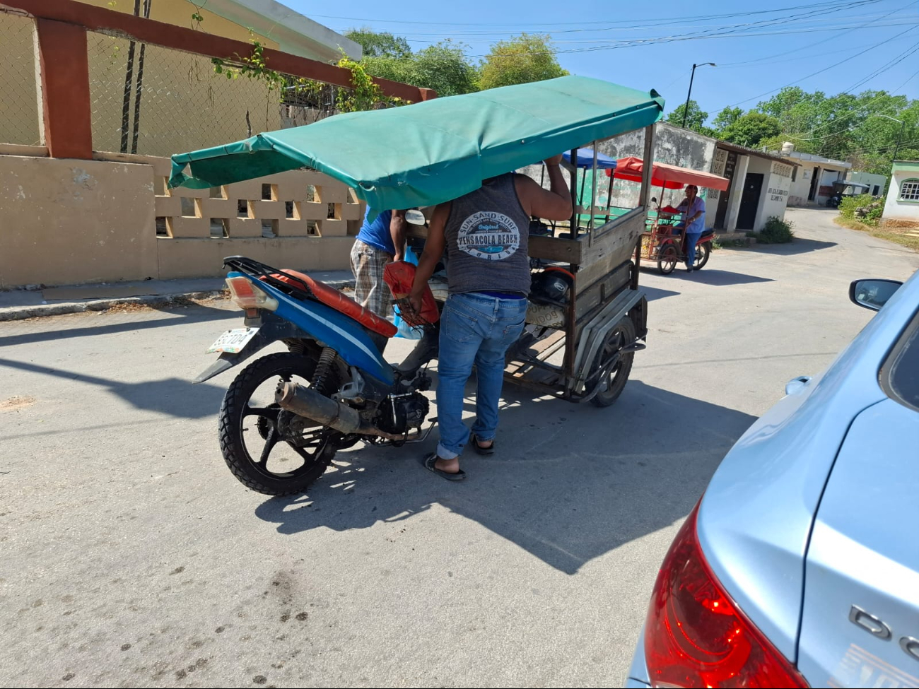 Mototaxis en mal estado representan un riesgo para pasajeros en Hecelchakán   