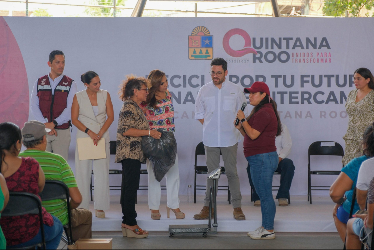 Gobierno de Mara Lezama fortalece cultura del reciclaje en Quintana Roo