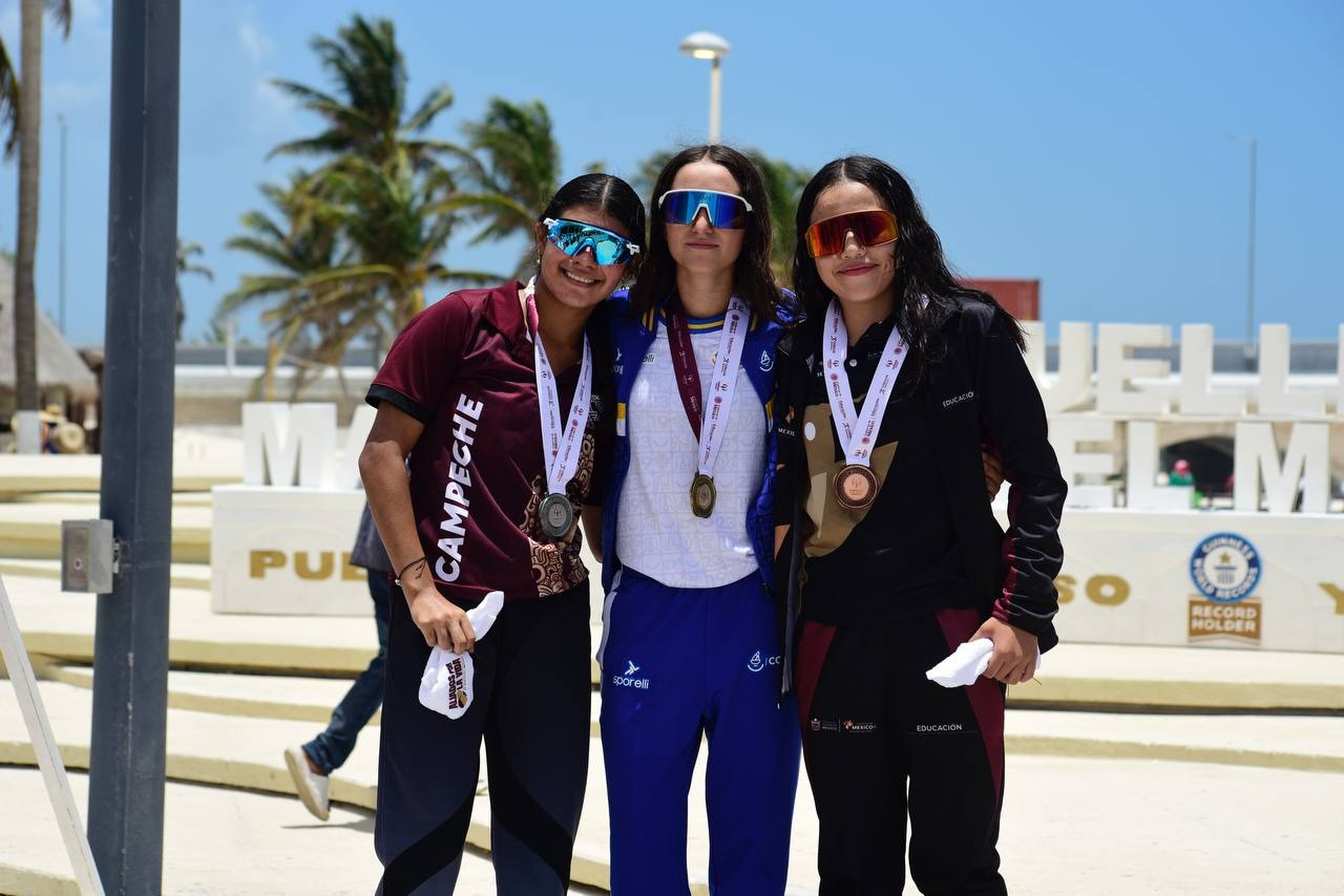 Con 27 medallas, Campeche destaca en los Juegos Nacionales de la CONADE 2025
