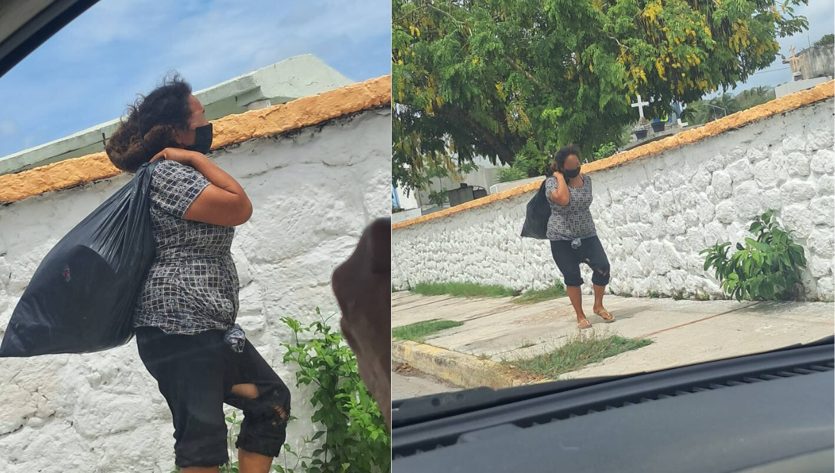 Alertan por mujer en Campeche que agrede a transeúntes cerca de la UAC   