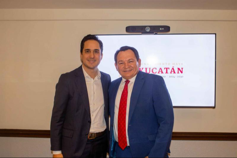 Joaquín Díaz Mena promueve obras con impacto social para el beneficio económico de Yucatán