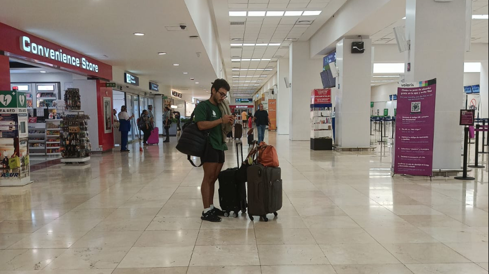 A pesar del atrasado registrado, la jornada transcurre con normalidad