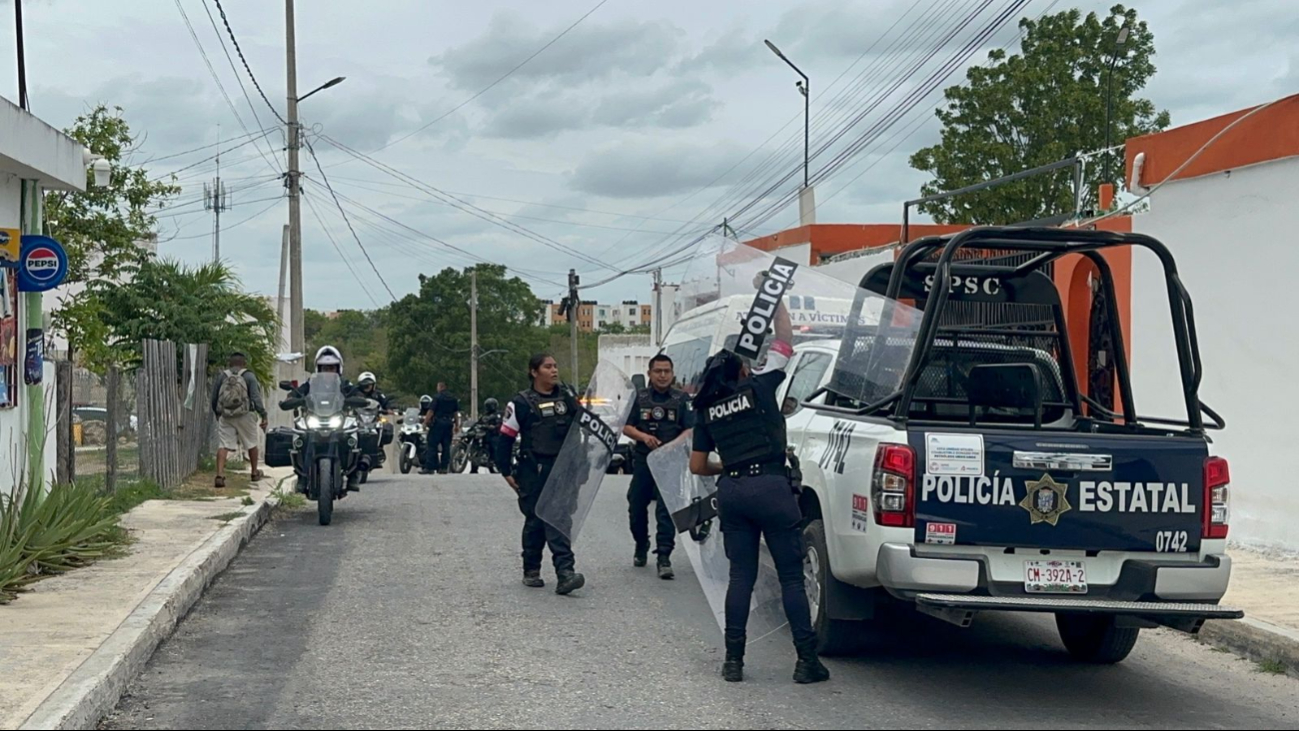 El martes, juez definirá situación de los 5 detenidos por riña con policías en Campeche El martes, juez definirá situación de los 5 detenidos por riña con policías en Campeche