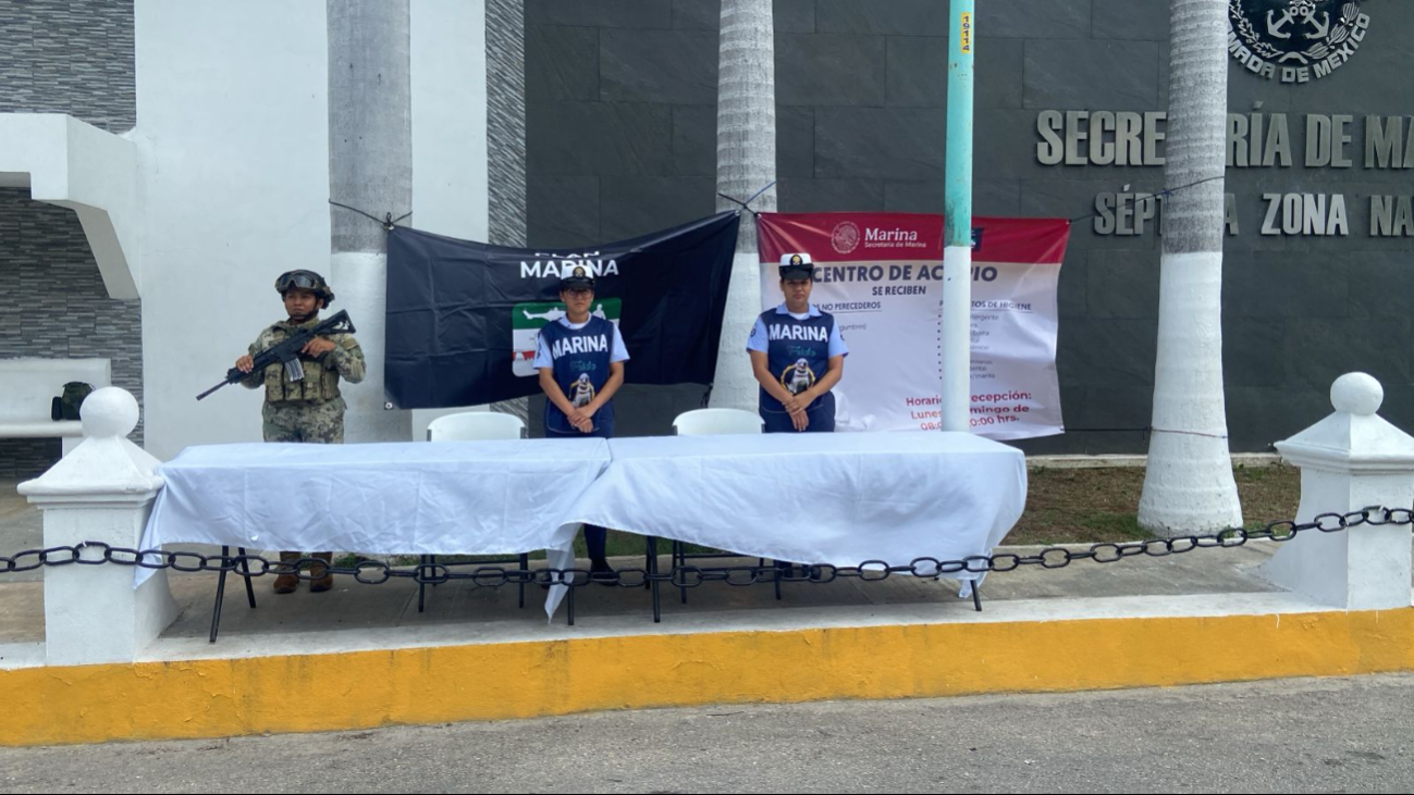 Hay centros de acopio en diversos puntos de Campeche Hay centros de acopio en diversos puntos de Campeche