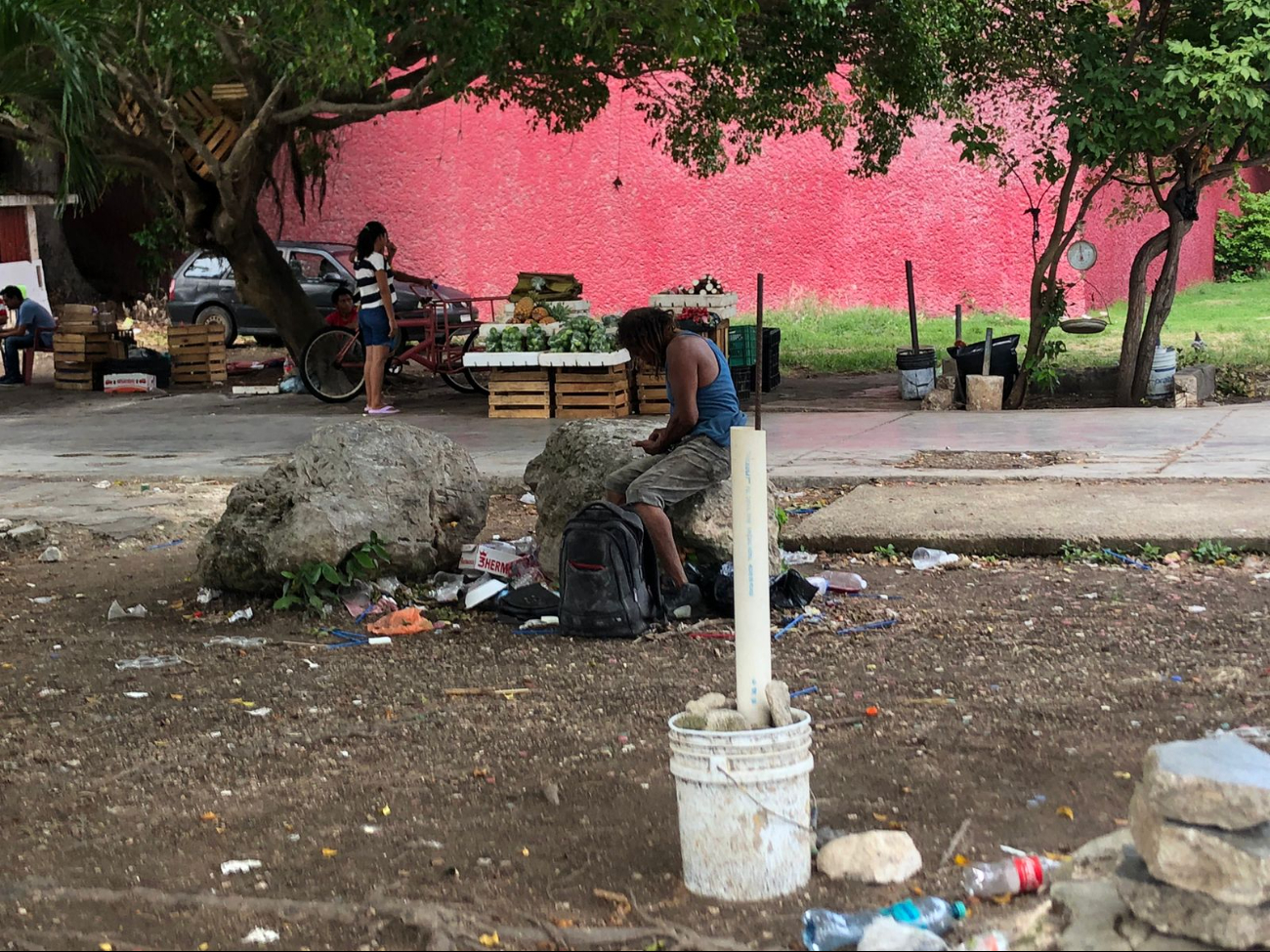 Hay un gran número de personas en situación de calle en Chetumal