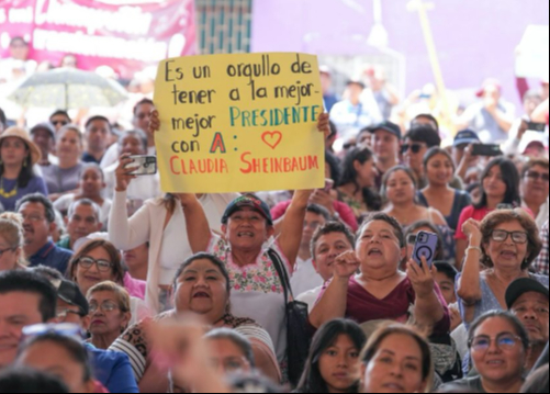 La Presidenta Claudia Sheinbaum llega a supervisar temas de salud y respaldar a comunidades indígenas