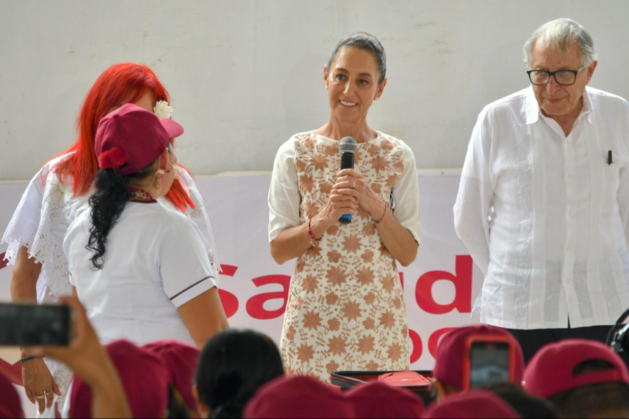 Atención médica a domicilio: Sheinbaum lanza en Campeche programa modelo para América Latina