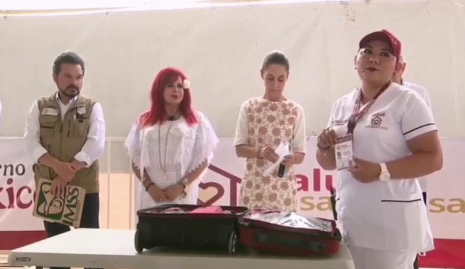 ¿Qué lleva el maletín médico de “Salud Casa por Casa”? Conoce el protocolo completo desde Campeche
