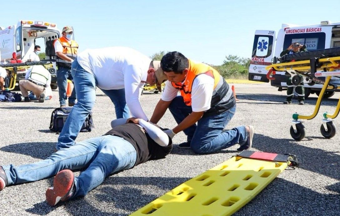 CRUM destaca labor en emergencias y continúa preparación del personal en Campeche